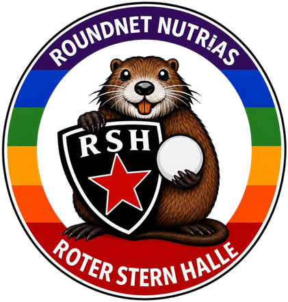 Roundnet Nutrias Roter Stern Halle